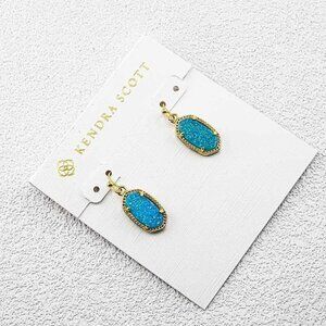 Kendra Scott Sky Blue Crystal Spike Earrings